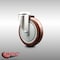 Service Caster 5 Inch 316SS Maroon Polyurethane Wheel Swivel Bolt Hole Caster SCC-SS316BH20S514-PPUB-MRN - alternate 4